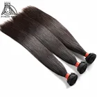 Малазийские прямые пряди волос с покерным лицом, сделка, 1, 3, 4 пряди, 100% человеческие волосы для наращивания, волосы 28, 30, 40 дюймов Пряди, волосы без повреждений