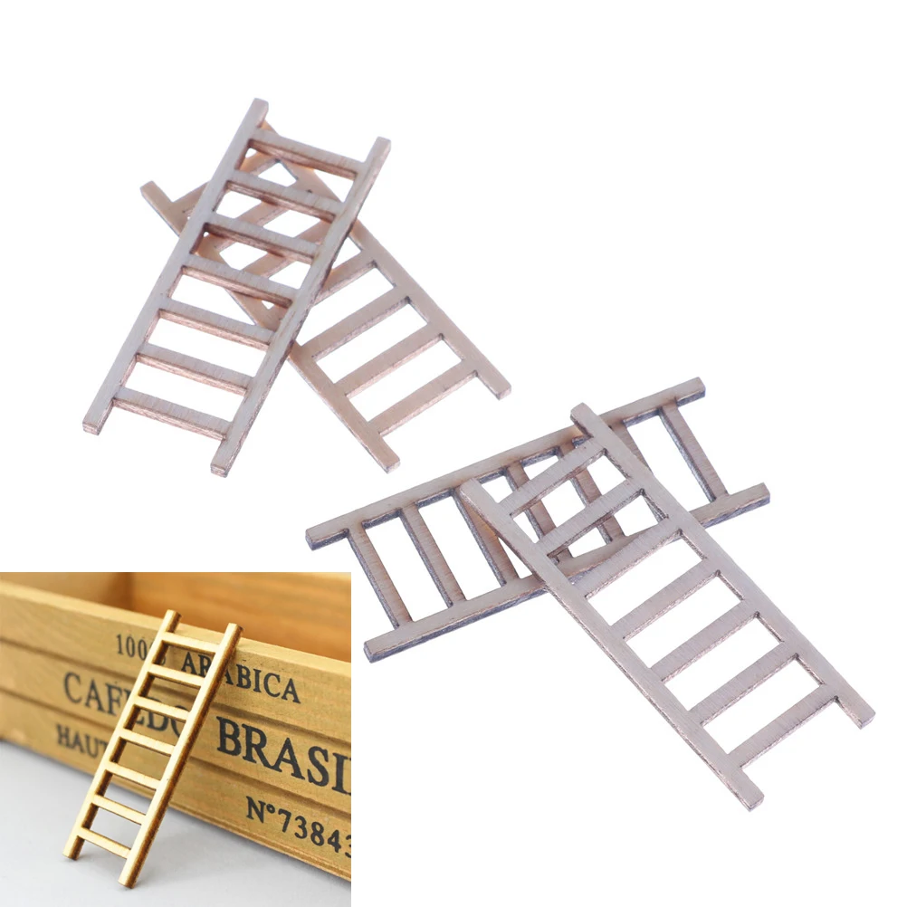 4 шт. новые и высококачественные кукольные дома миниатюрные деревянные