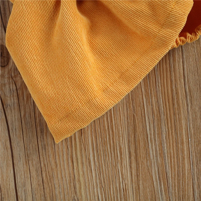 

Toddler Baby Girl Clothing Cute Yellow Solid Color Sleeveless Overalls with Strap Button Culottes Infant Baby Girl Summer Outfit