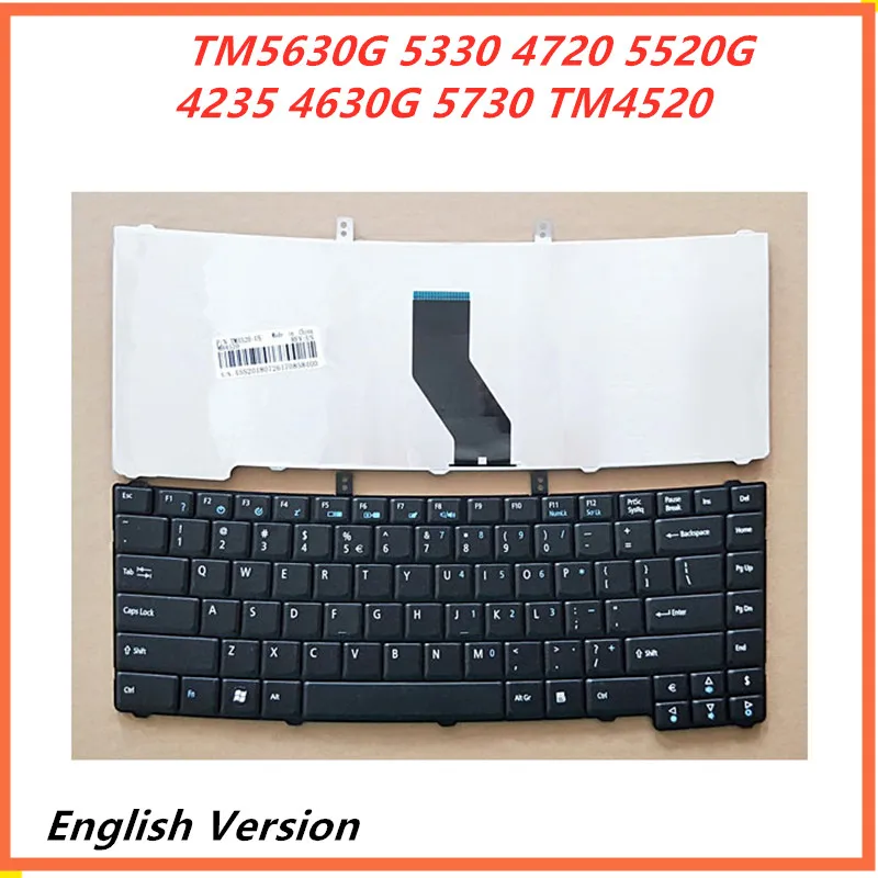 

Клавиатура с английской раскладкой для ноутбука ACER TM5630G 5330 4720 5520G 4235 4630G 5730 TM4520