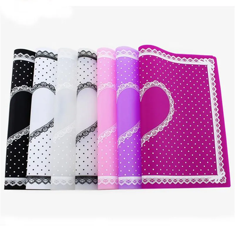 

New Silicone Pillow Lace Washable Foldable Mat Pad Hand Holder Fashion CushionNail Art Salon Manicure Practice 28.1*21.1