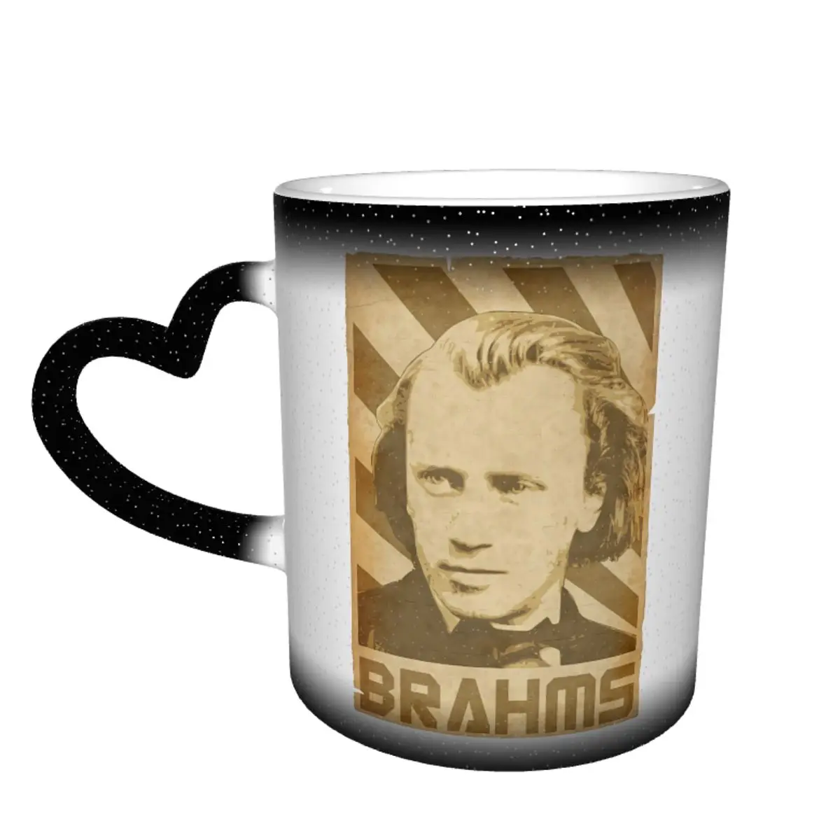 

Music Mug Pottery Latte Mug The Changes Color Cheap Funny Cups