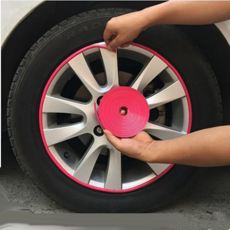 8 м/рулон Новинка Стайлинг IPA ободки автомобильные цветные диски для колес