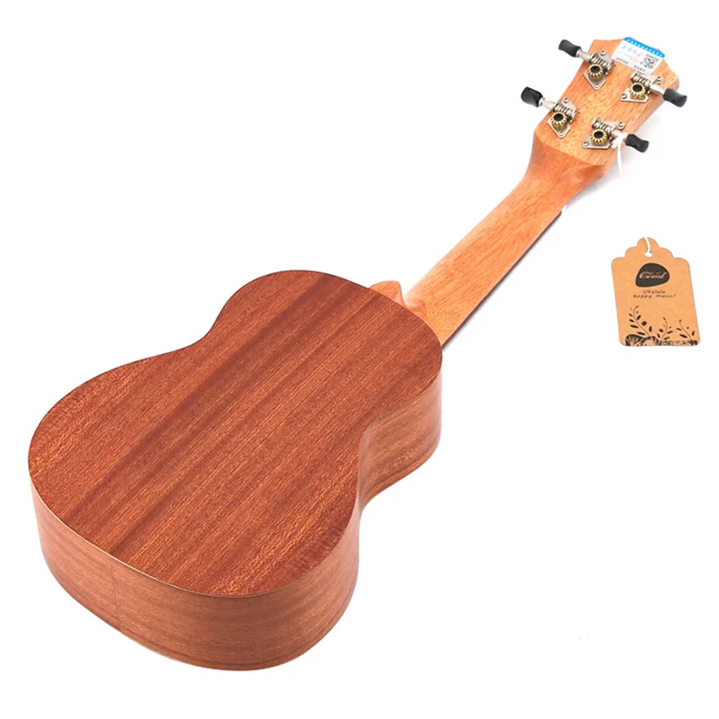 

21 Inch Ukulele Soprano Sapele Uke 15 Frets 21Inch Hawaii Mini Guitar Full Kits Ukulele Guitar for Beginner Kids