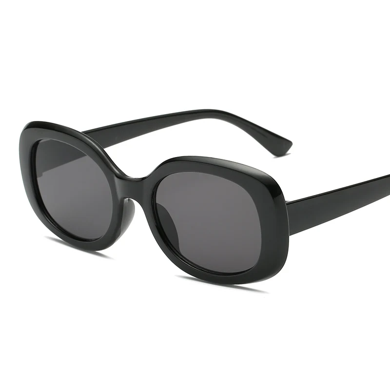 Винтажные овальные Круглые Солнцезащитные очки женские дизайнерские