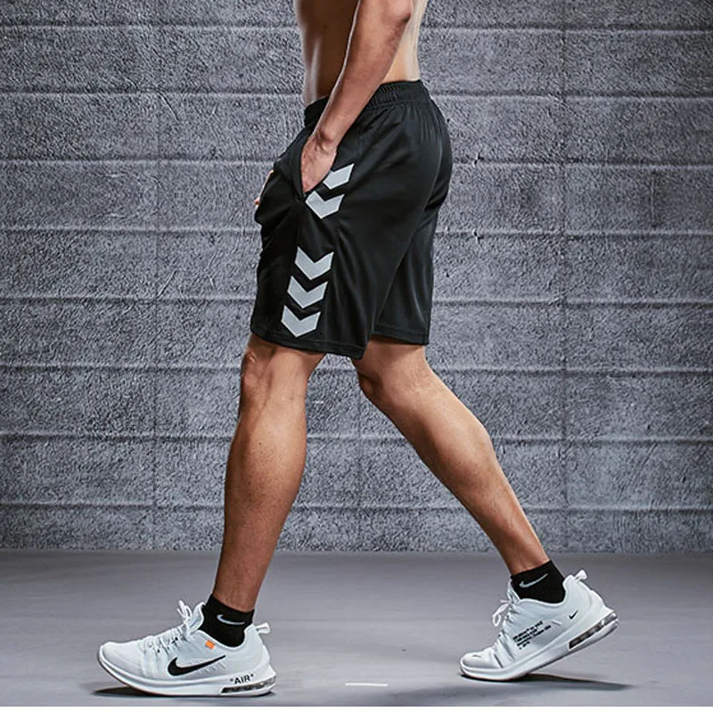 black gray shorts BINTUOSHI, футбольные тренировочные штаны, Мужские штаны с карманами на молнии для бега, велоспорта, спортивные штаны для фитнеса, бега, бега, спортивные штаны для йоги - Цвет: black gray shorts