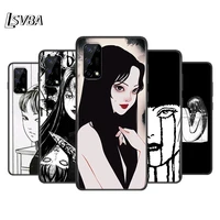 horror comic tomie silicone cover for realme v15 x50 x7 x3 superzoom q2 c11 c3 7i 6i 6s 6 global pro 5g phone case