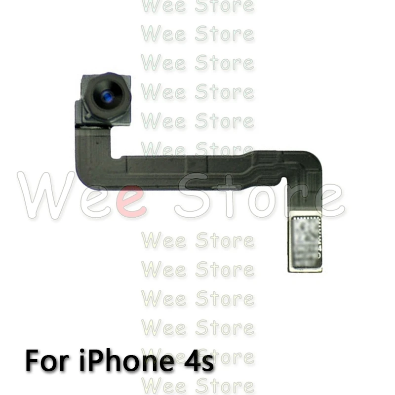 Оригинальная маленькая фронтальная камера Flex для iPhone 6 6s Plus 5 5S 5C SE правый датчик приближения фронтальная камера шлейф - Цвет: For iPhone 4s