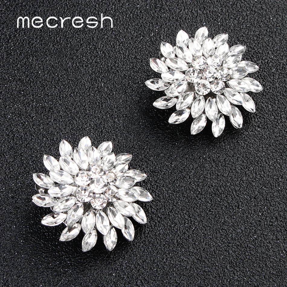 Mecresh/2 шт./лот милые женские туфли на высоком каблуке с цветком и кристаллами