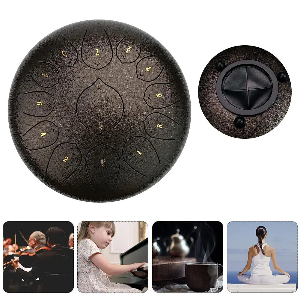 12 дюймовый 13 Note барабан для языка из нержавеющей стали перкуссионный инструмент