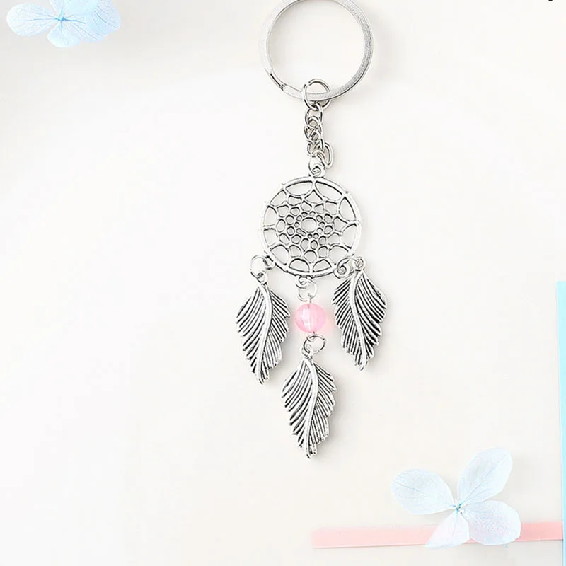 Брелок с кисточками в виде листьев снов автомобильный брелок из натурального