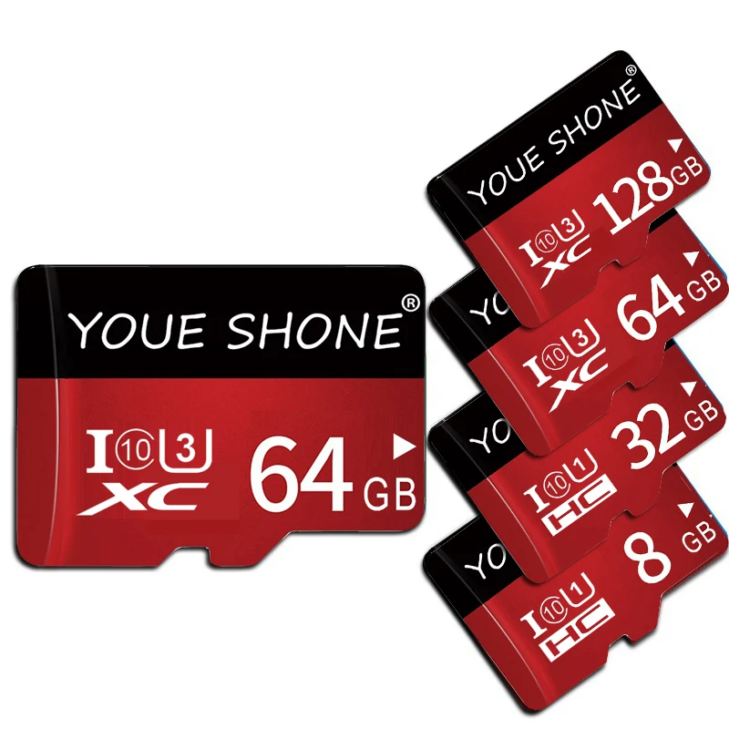 Карта памяти 32 ГБ, 16 ГБ, 8 ГБ, 128 ГБ, 64 ГБ, Microsd, USB карта, класс 10, TF, Micro SD карта 8, 16, 32, 64, 128 ГБ, карта памяти