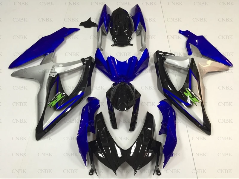 Кузов для GSXR 750 2006 GSX R 600 кузов 2007 комплекты обтекателей K6 синий черный