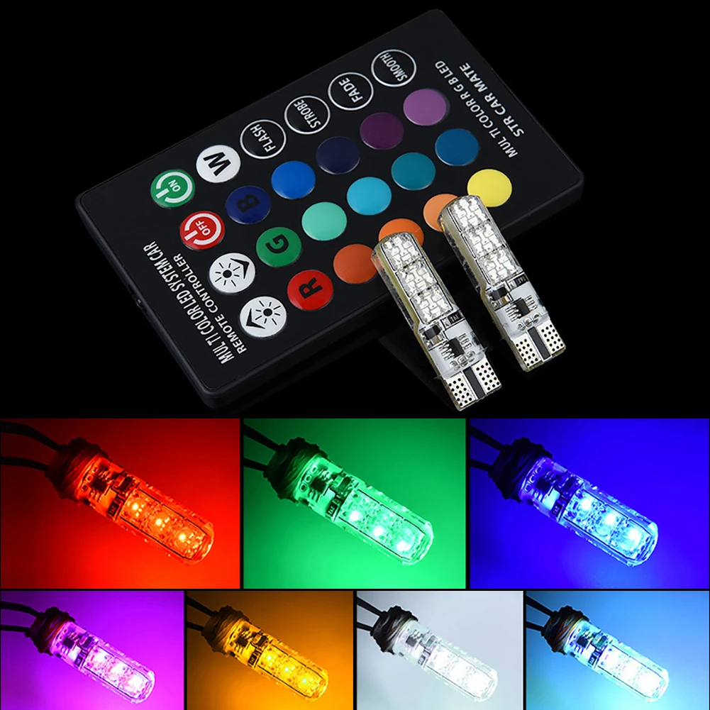 Цветной купол для номерного знака с дистанционным управлением силиконовый клин