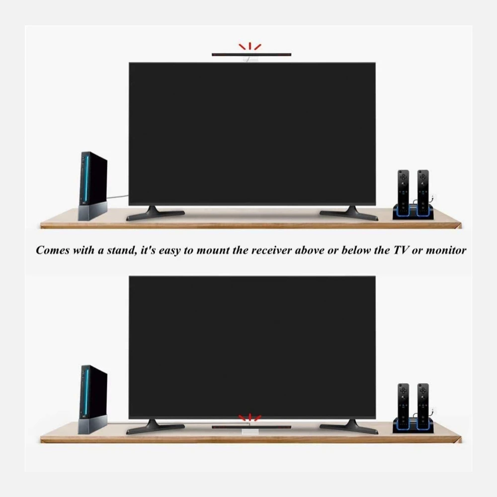 Панель проводных датчиков для консоли Wii / U панель инфракрасных сигнала сменная