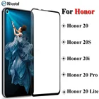 Защитное стекло для Huawei Honor 20 Lite 20 Pro 20S, стекло с полным покрытием для Huawei Honor 20 20i, защита экрана, закаленное стекло