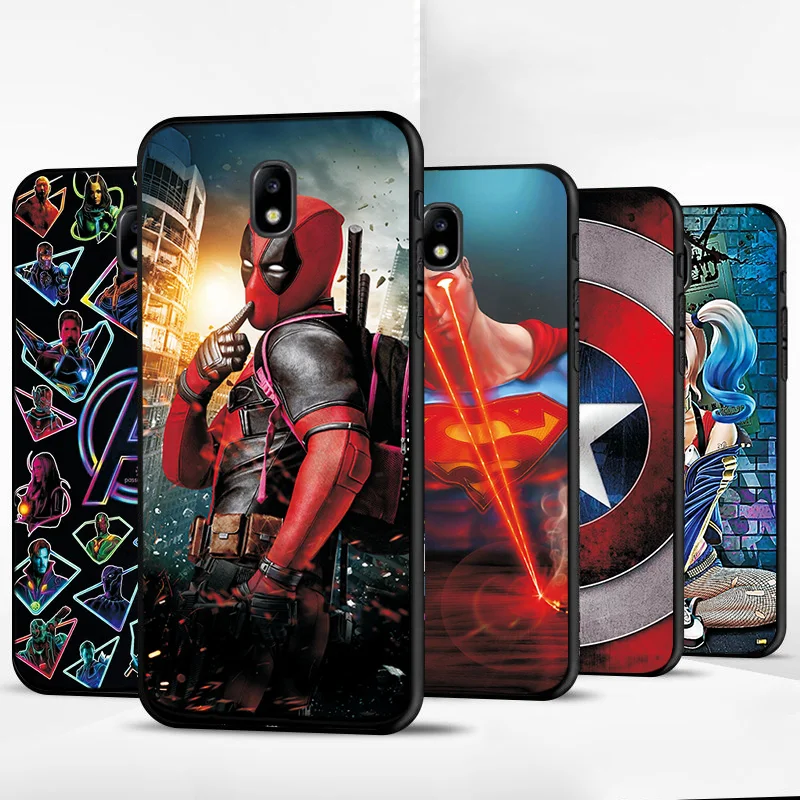 Черный чехол ТПУ для samsung Galaxy A10 A20 E A30 A40 A50 A60 A70 с принтами "Marvel", "Мстители", Чехол для телефона для samsung A30S A50S M10 M40 чехол