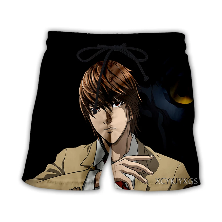 Xinchenyuan новые модные мужские/женские аниме Death Note 3D Печатные повседневные шорты