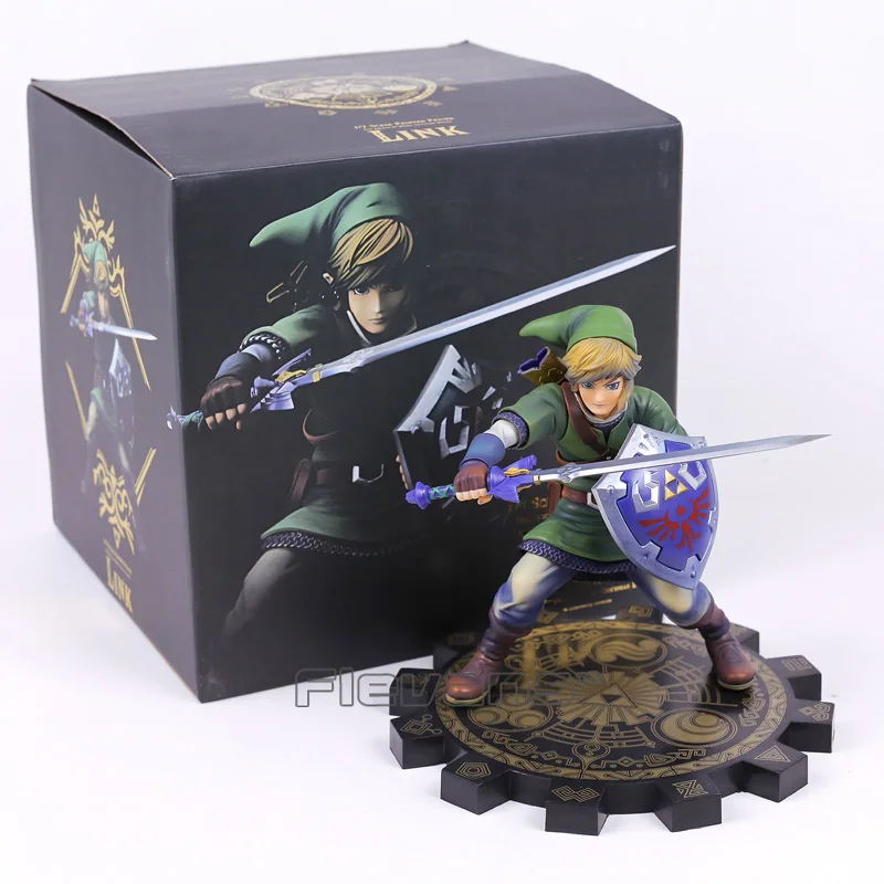 

Link Skyward Sword масштаб 1/7, фигурка из ПВХ, Коллекционная модель, игрушки, Brinquedos