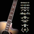 Тонкая наклейка с инкрустацией, наклейки-маркеры сделай сам для электрической акустической гитары, новинка 2021