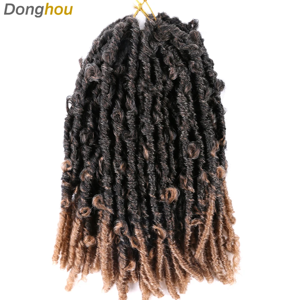 Donghou бабочки с эффектом омбре правильные волосы Заводская дешевая потертая