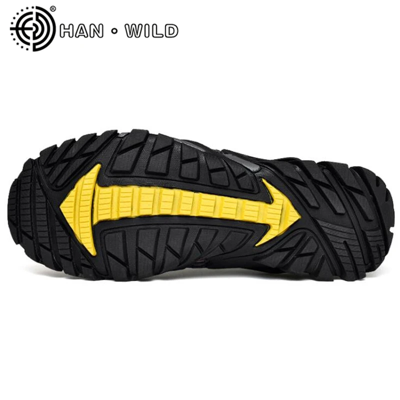 Дышащие мужские походные туфли кроссовки на шнуровке замша и сетка Уличная