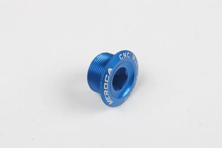 MEROCA MTB алюминиевый сплав CNC горный велосипед цветной шатун для велосипеда крышка винт M18 M20 болт чашки для SHIMANO