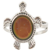turtle color changing mood ring adjustable
