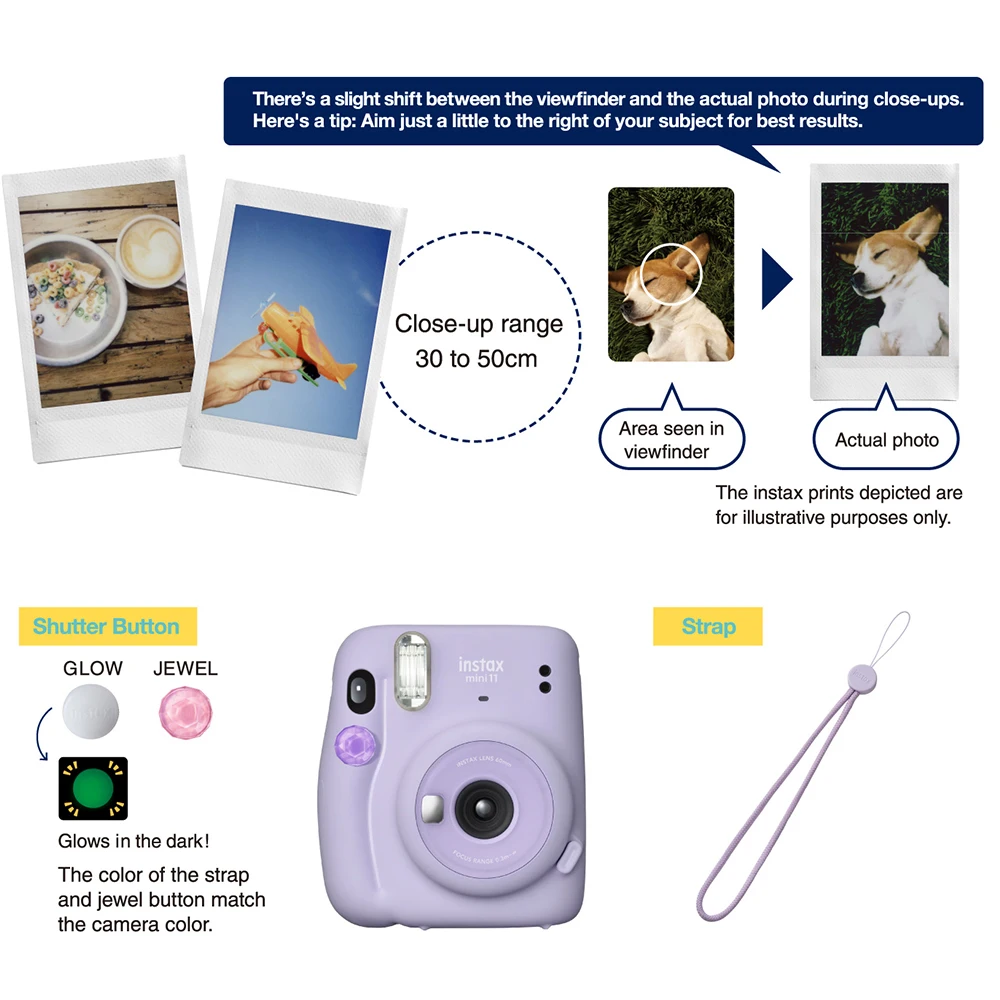 Фотобумага Fujifilm Instax Mini 11 для мгновенной печати