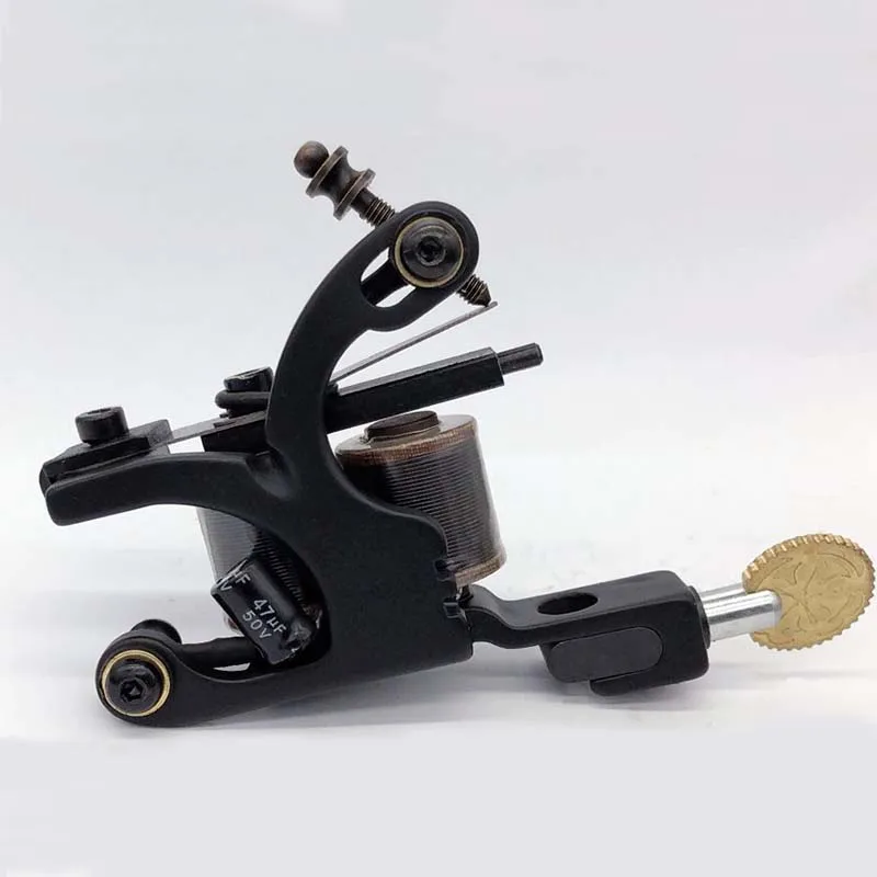10 Wrap Coils Hand-assembled Tattoo Machine Gun For Liner Shader Cast-iron Machines Free Shipping | Красота и здоровье