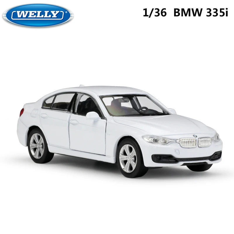 WELLY литый под давлением масштаб 1:36 игрушечный автомобиль BMW 335i модель автомобиля