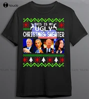 This Is My Ugly Christmas Sweater Obama T-Shirt S-5Xl Freeship Funny T Shirts For Men Custom Aldult Teen Unisex Xs-5Xl Gift