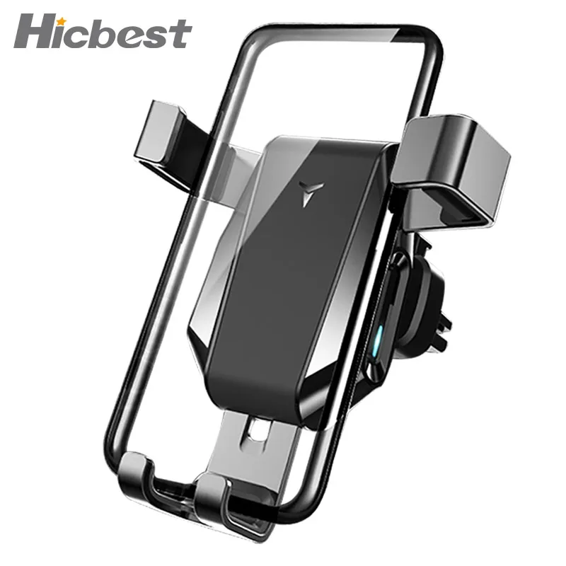 10 Вт автомобильное беспроводное зарядное устройство для samsung S8 S9 S10 iPhone