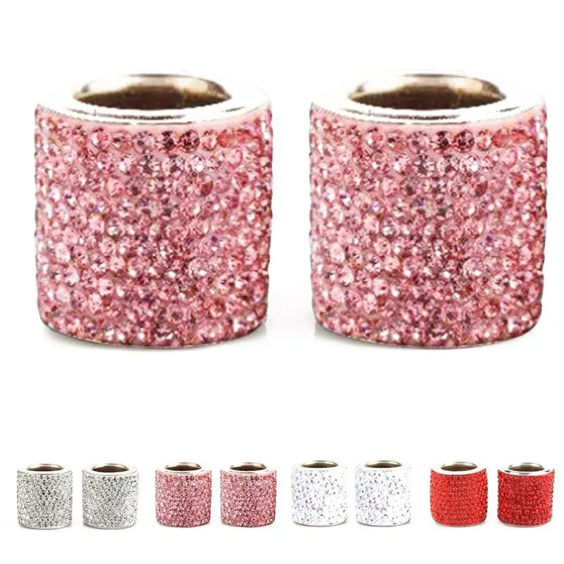 Автомобильное сиденье с алмазным кольцом 2 шт. украшение для автомобиля