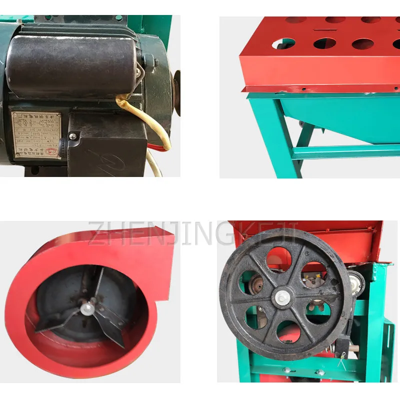 Corn Peeling Machine High Power 3000w Home Small  Fully Automatic Corn peeling Equipment 220V With Fan Grain Agricultural Tools