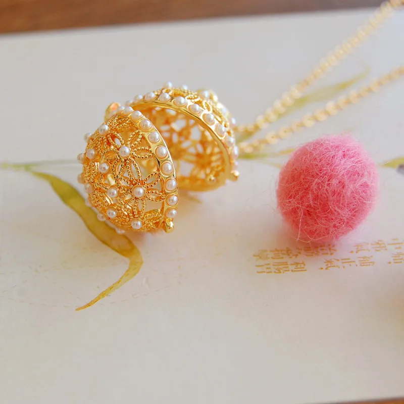 LUBOV винтажное литературное жемчужное цветочное Саше шар ароматерапия духи