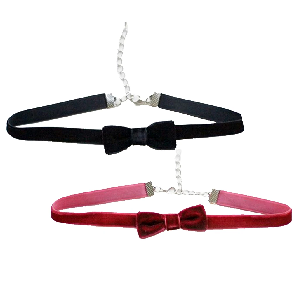 2 шт. винтажное бархатное ожерелье в готическом Стиле Лолита женское ювелирное