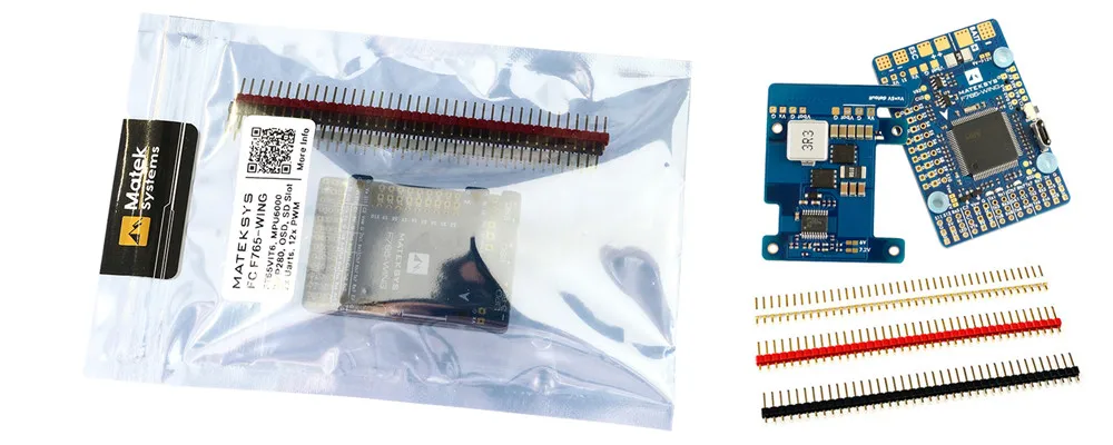 Matek Systems F765-WING STM32F765VI игровые джойстики со встроенным серверный компьютером с экранным меню для RC Самолет с неподвижным крылом