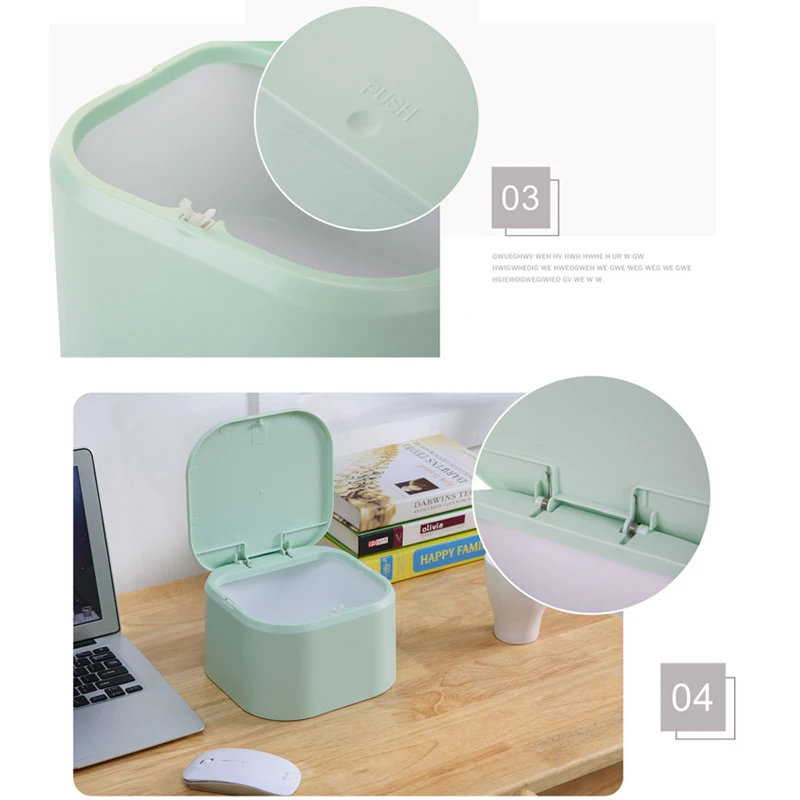 Мини мусорное ведро стол для мусора на столе настольное Recycl Бин малых