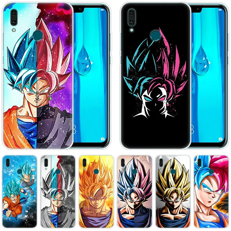 Мягкий силиконовый чехол Super Saiya Son Goku аниме для Huawei Mate 30 20 Lite 10 Pro Y5 Y6 Y7 2019 Y9 Prime 2018