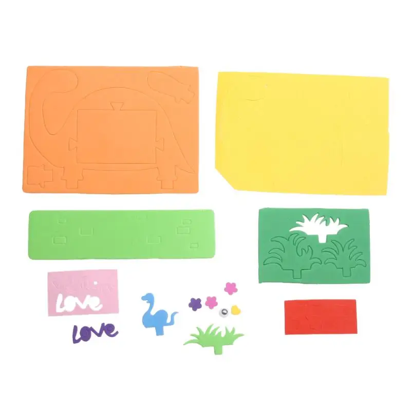 Мультяшная фоторамка из вспененного этилвинилацетата ручной работы для