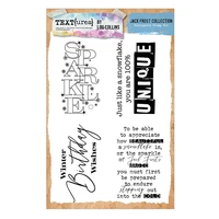 art word english clear stamps template for diy scrapbook stamps embossed paper card album decoration craft clear stamps