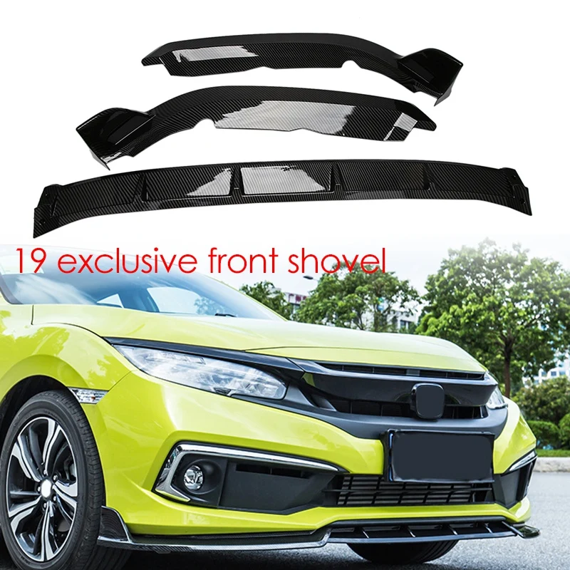 3 шт. передний бампер для Honda Civic 2019 2020|Амортизаторы| |