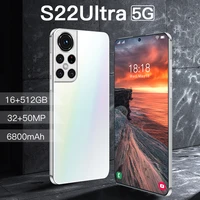 s22 ultra 5g 6 8 inch perforated screen signal 5g 16512gb 32mp50mp battery 6800mah smart phone