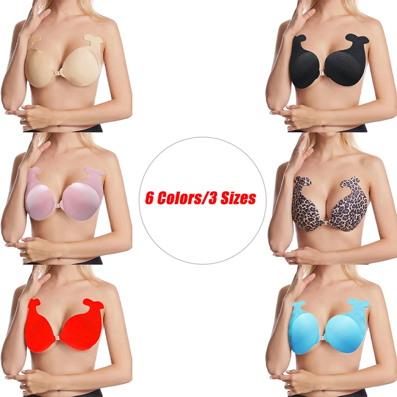 Женский силиконовый бюстгальтер невидимка с эффектом пуш ап|аксессуары для