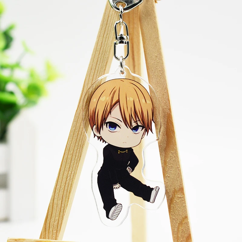 4pcs Anime Kaguya-sama Love is War Acrylic Pendant Cosplay Prop Keychain Backpack Decor Keyring Collectible for Boy Girl Gift | Украшения и