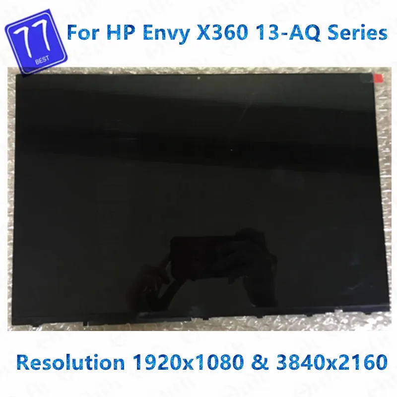 

For HP ENVY 13-AQ 13T-AQ000 13T-AQ100 13-AQ0011MS TPN-W144 L53379-001 FHD LCD touch screen digital screen assembly FHD OR UHD