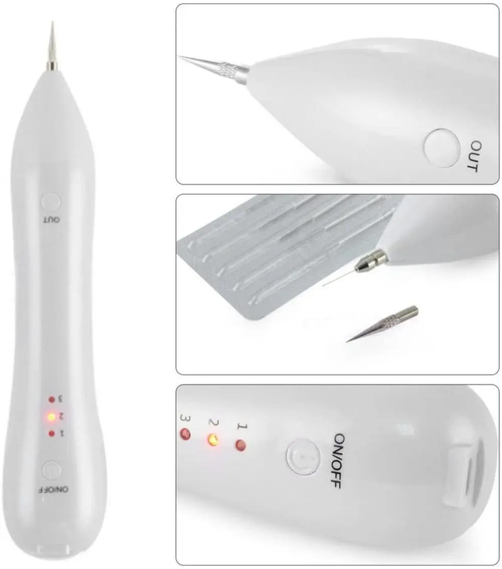 

Plasma Pen Mole Removal Machine LED Lighting Laser Tattoo Face Care Skin Tag Removal Freckle Wart Dark Spot Remover