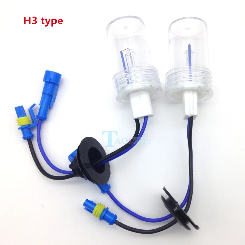 Taochis 12V 75W автомобильные ксеноновые лампы H1 H3 H7 H8 H9 H11 9005 9006 880 881 Мотоцикл головной светильник замена лампы 6000 К 8000