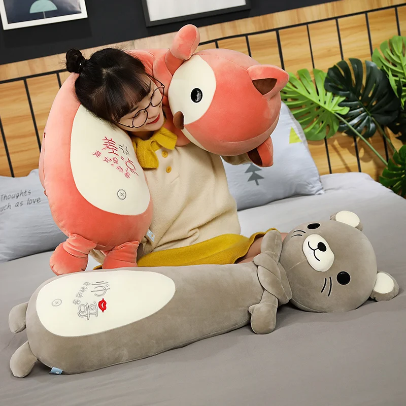 

Мягкая плюшевая подушка-животное, 55-115 см